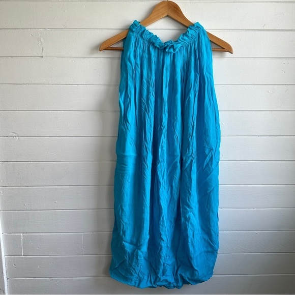 DVF Silk Draped Mini Dress - Picture 2 of 5